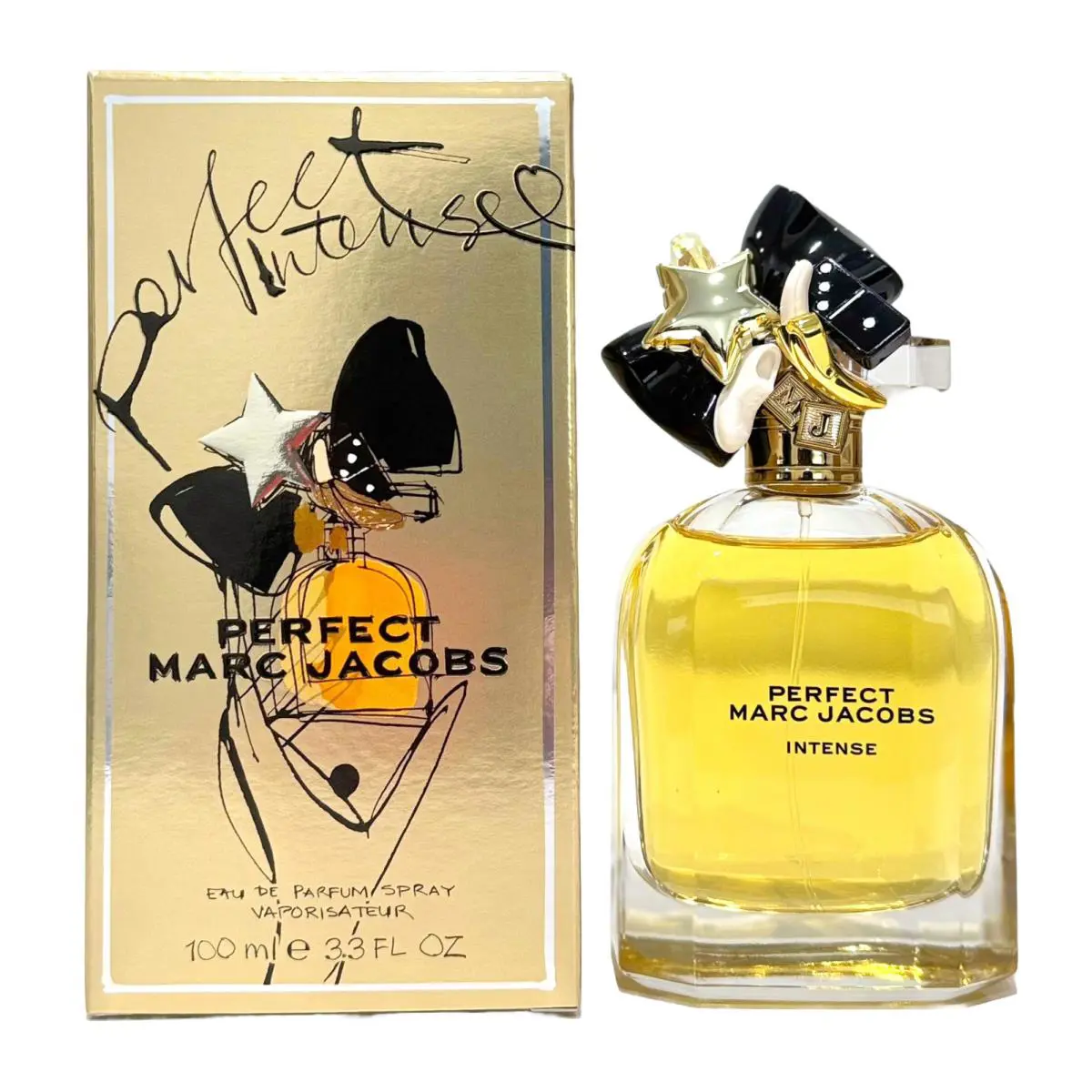 Marc Jacobs Perfect Intense For Women 3.3oz Edp Intense Spray