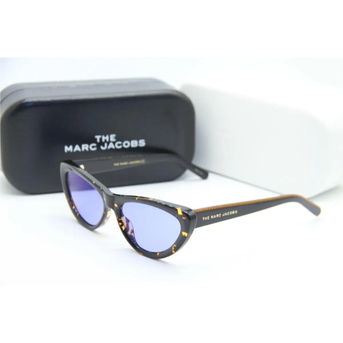 Marc Jacobs 457/S 58135 Havana Blue Sunglasses Frame W/case 55-17