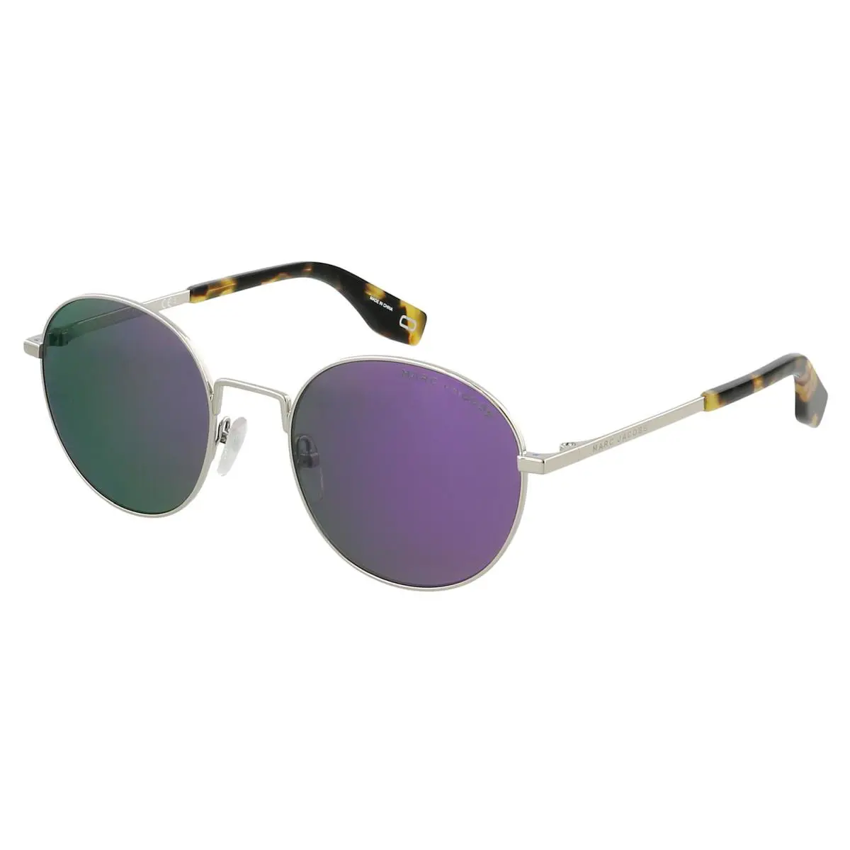 Marc Jacobs Marc 272/S B3V Silver Voilet Round Sunglasses