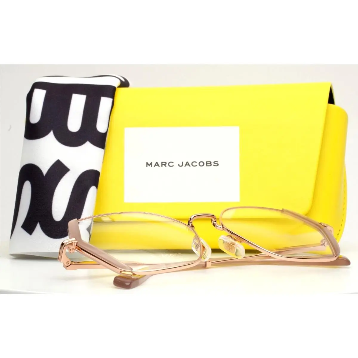 Marc Jacobs MJ1068 Bku Gold Womens Butterfly Eyeglasses 54-17-140 B:51