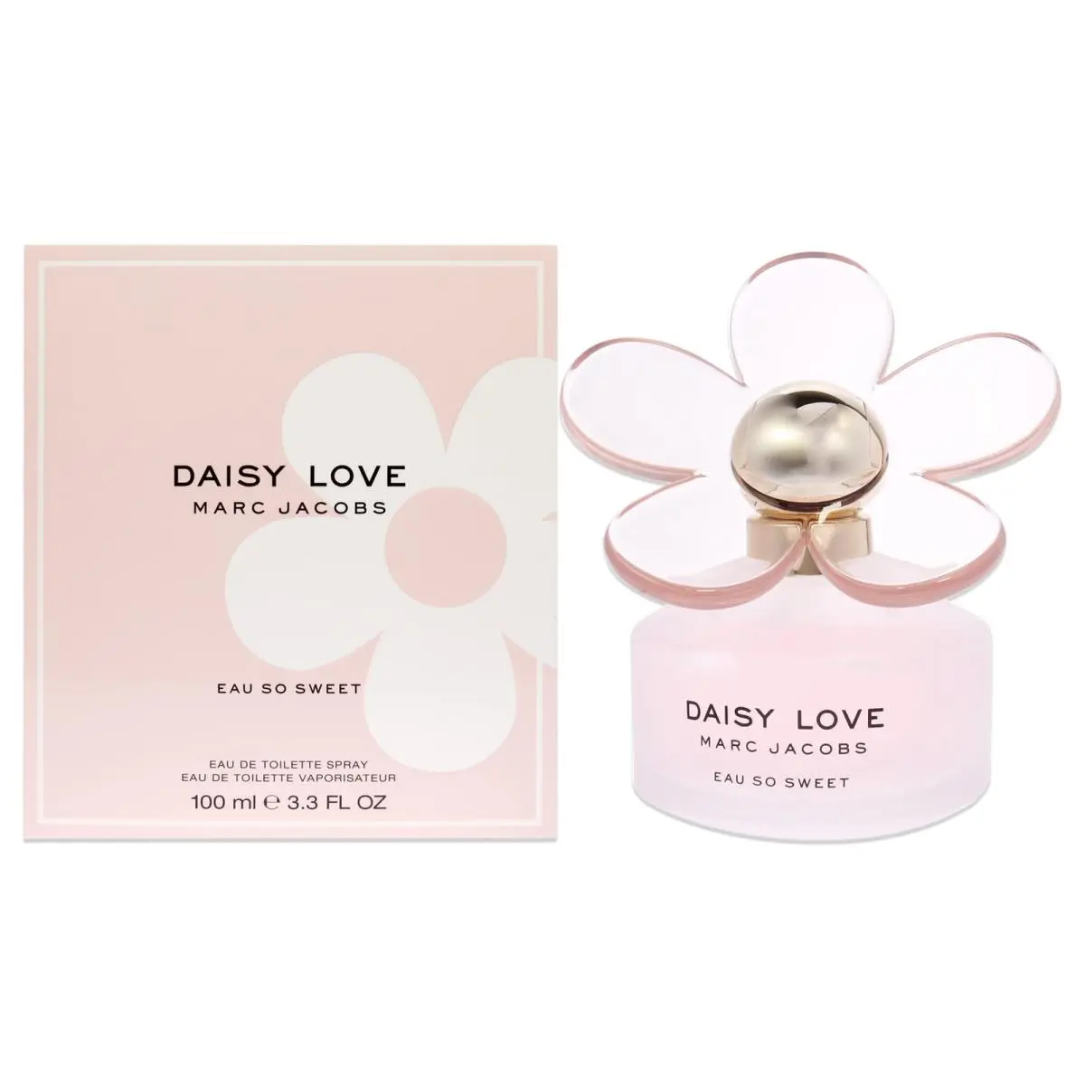Marc Jacobs Floral Fruity Fragrance 3.3 Fl Oz Pink Perfume For Women