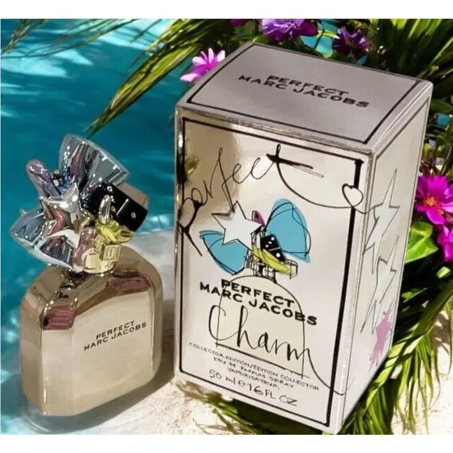 Marc Jacobs Perfect Charm Collector Edition Edp Spray 1.6Oz Unsealed