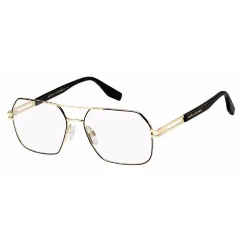 Marc Jacobs MARC-602 0RHL/00 Gold Black Rectangle Men`s Eyeglasses