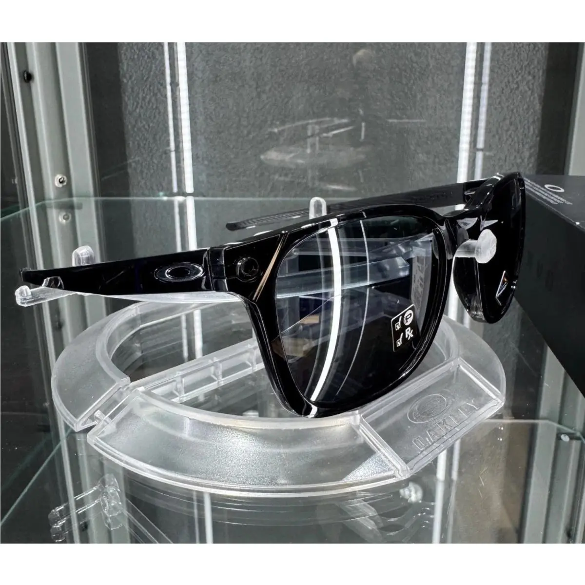 Oakley Ojector OO9018 Sunglasses Polished Black Prizm Black - Frame: Black, Lens: Black