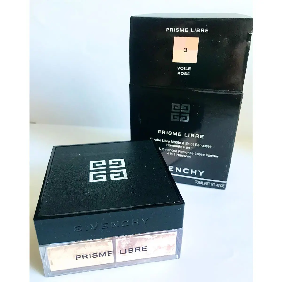 XL Givenchy Loose Powder Prisme Libre 3 Voile Rose 0.42 oz Idole Mercier