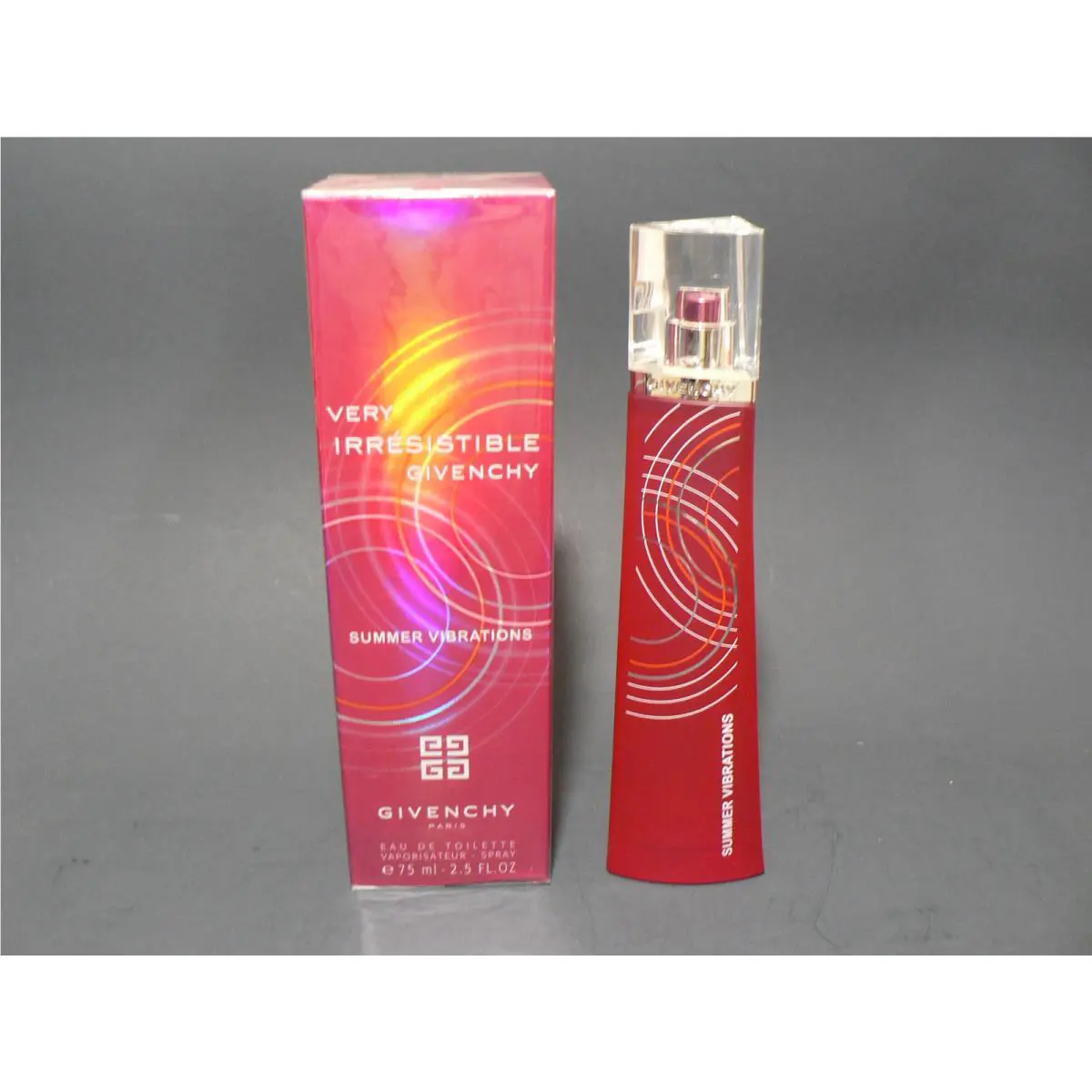 Givenchy Very Irresistible Summer Vibrations 2.5 OZ 75 ML Eau DE Toilette Spray