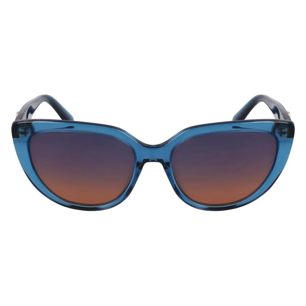 Longchamp LO766S Sunglasses Female Transparent Blue 53mm