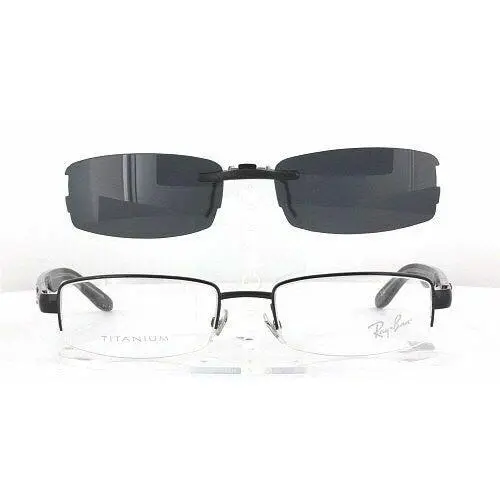 Custom Made For Ray-ban RB8588-52X18 Polarized Clip-on Sunglasses Eyeglasses No