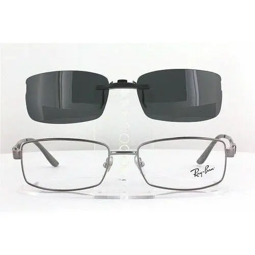 Custom Made For Ray-ban RB6155-53X17 Polarized Clip-on Sunglasses Eyeglasses No