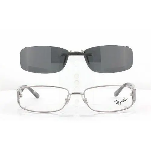 Custom Made For Ray-ban 6157-53X16-F Polarized Clip-on Sunglasses Eyeglasses No