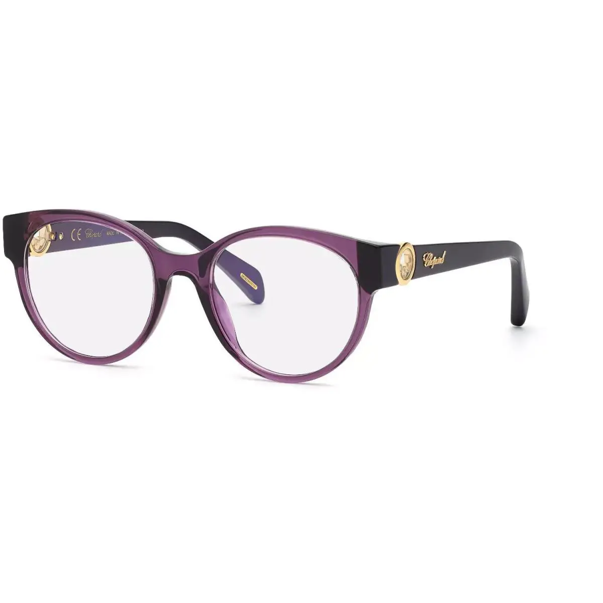 Chopard VCH350S 096Z Viola Trasparente 53/19/145 Women`s Eyewear Frame