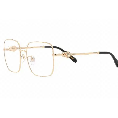 Demo Square Ladies Eyeglasses VCHF99G 08FC 56 Gold Optical Frame by Chopard