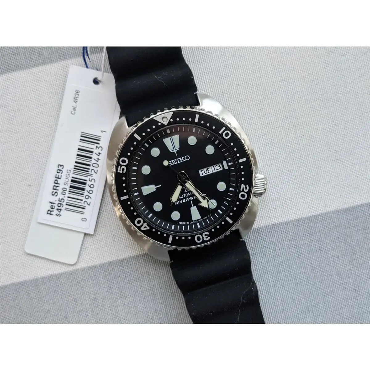 Seiko Mens SRPE93J1 Turtle 45mm Automatic