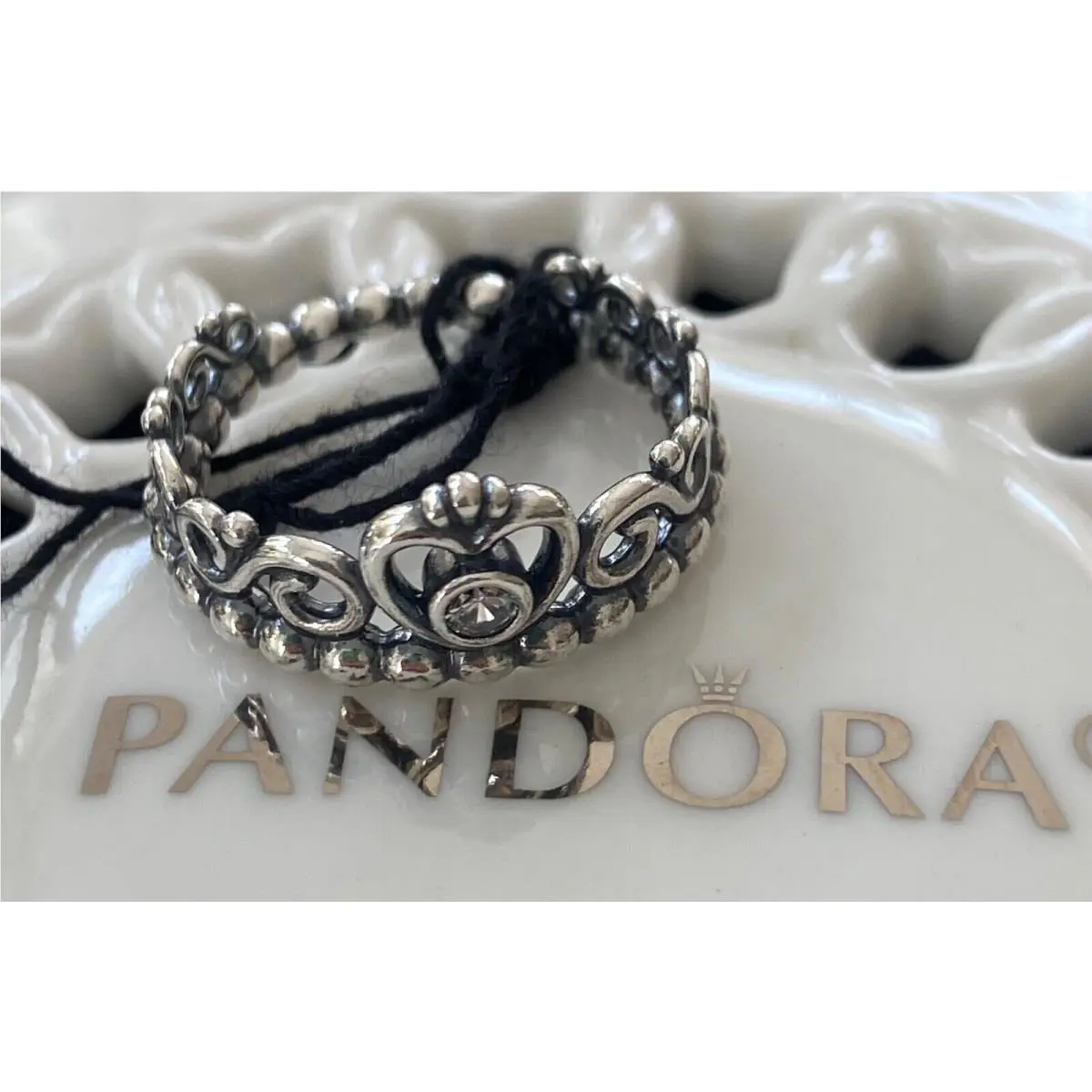 Pandora Princess Tiara Ring 190880CZ