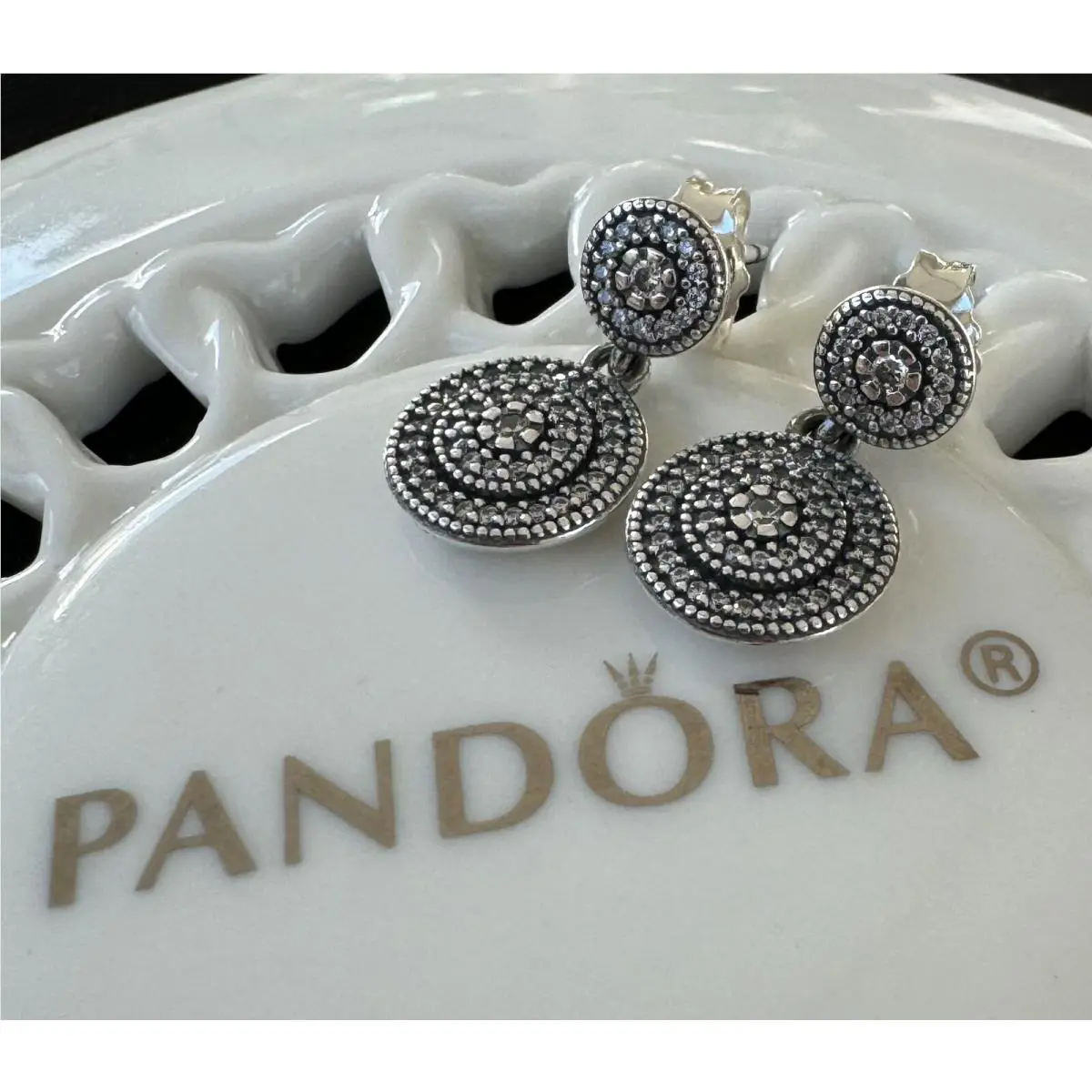 Pandora Radiant Elegance Drop Earrings 290688CZ