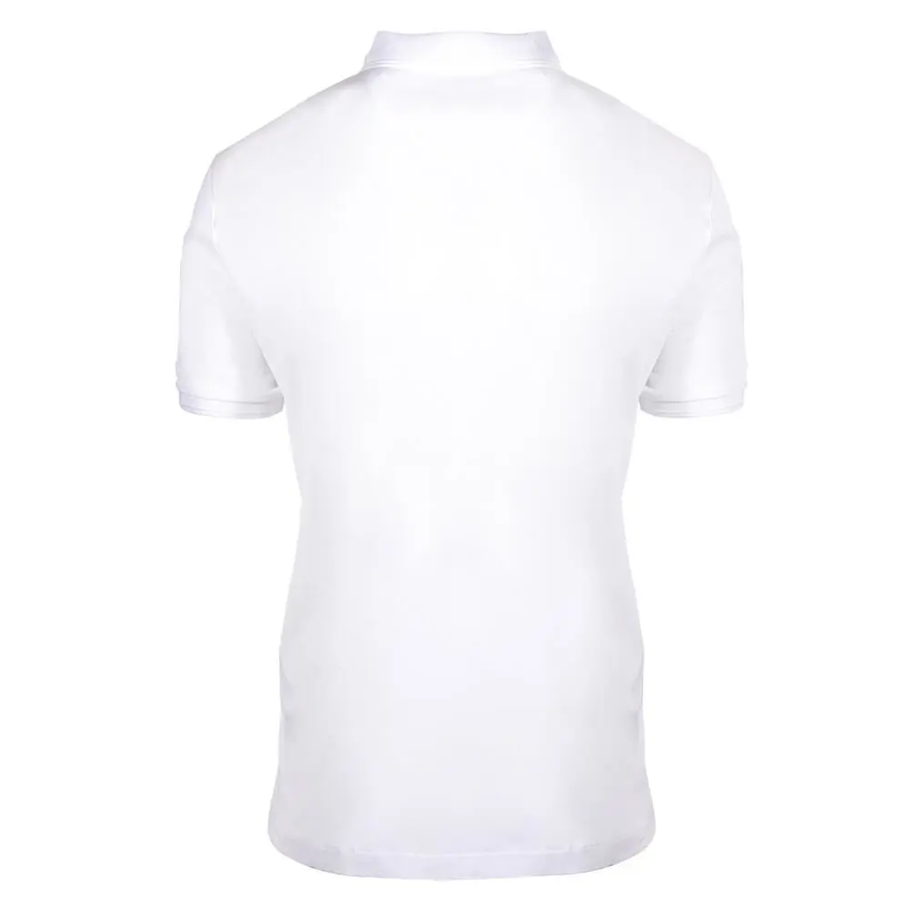 Original Penguin Men`s Polo Shirt Short Sleeve Cotton Bright White Size: 2XL