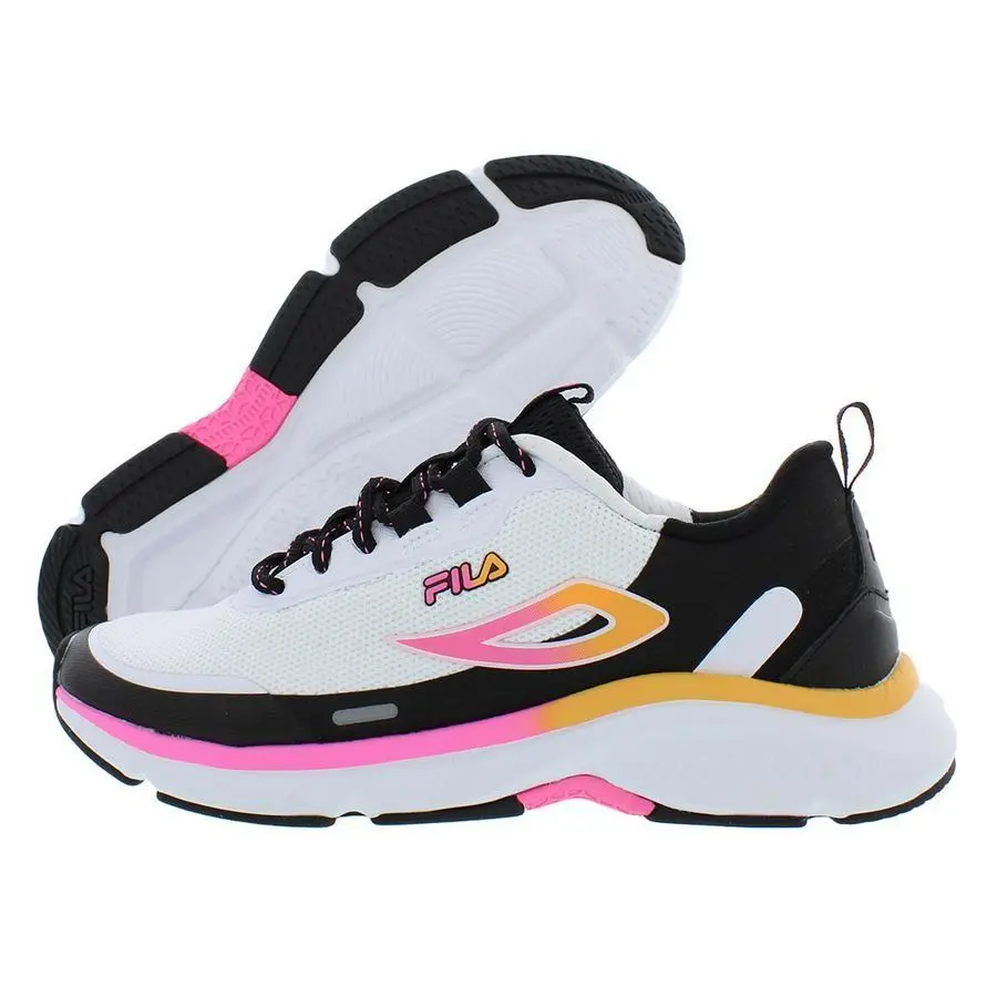 Fila shoes - White/Pink/Orange, Main: White 2