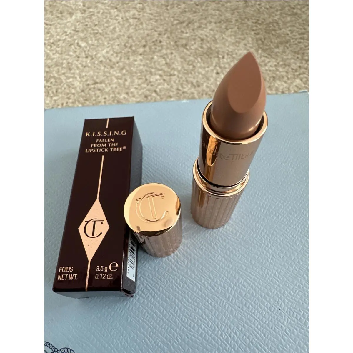 Lipstick Charlotte Tilbury K.i.s.s.i.n.g Fallen From The Tree Kate Rare