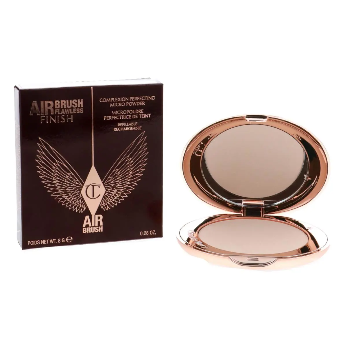 Airbrush Flawless Finish Powder 1 Fair 0.28 oz by Charlotte Tilbury