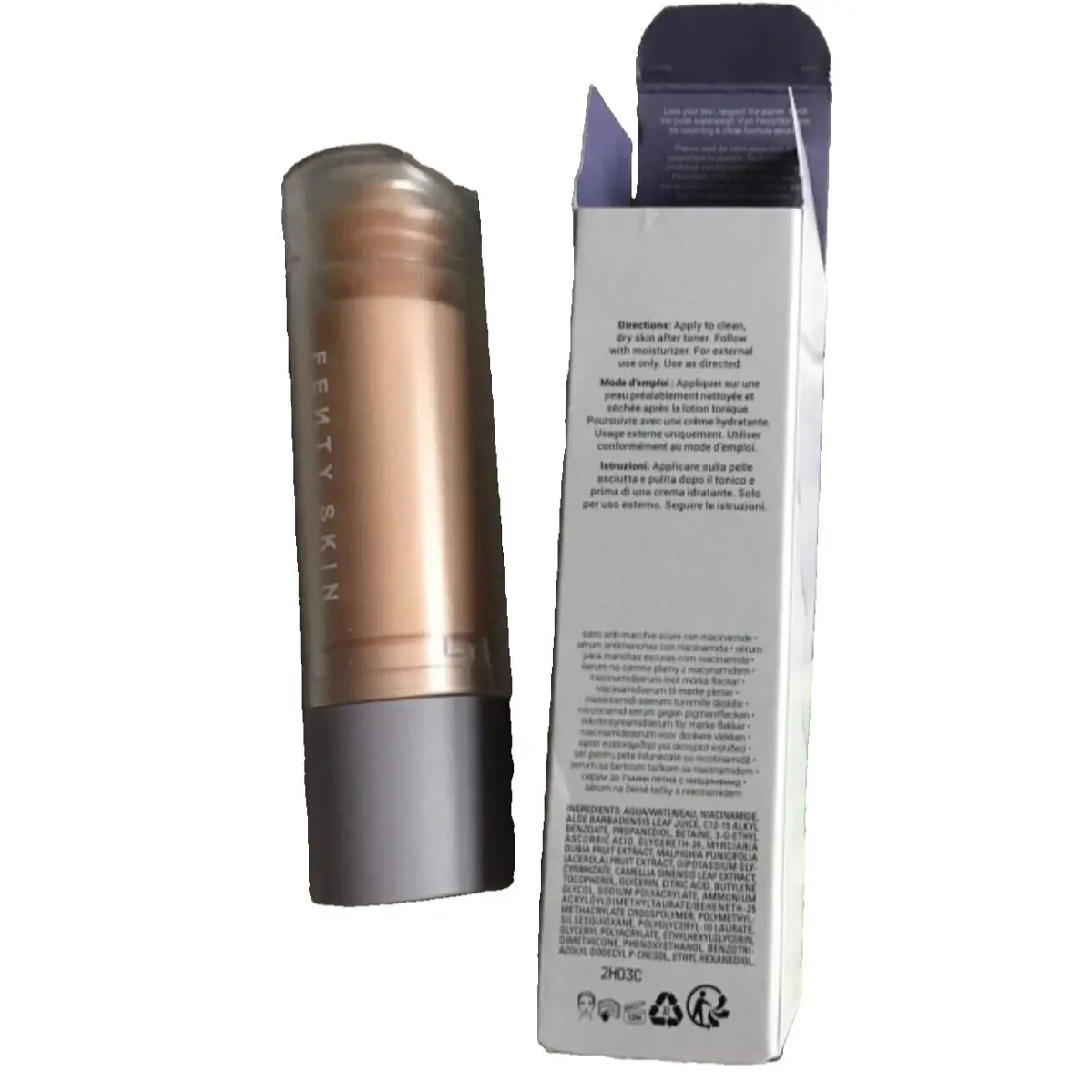 Fenty Skin Watch Ya Tone Serum w/ Vitamin C Niacinamide Dark Spots Dullness