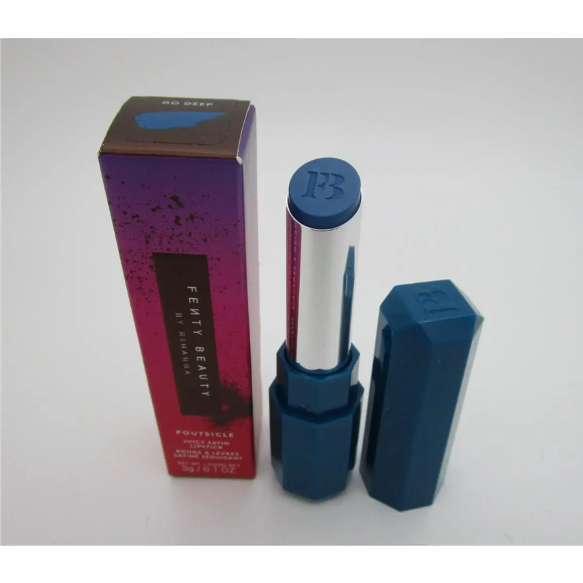 GO Deep Fenty Beauty by Rihanna Poutsicle Juicy Satin Lipstick