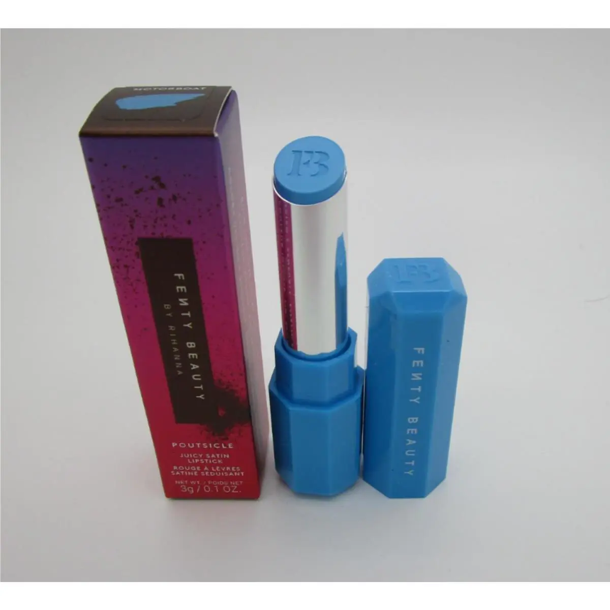 Motorboat Fenty Beauty by Rihanna Poutsicle Juicy Satin Lipstick