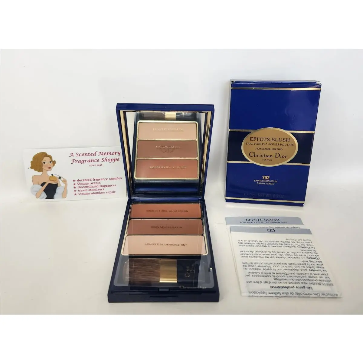Effets Blush Trio 702 Earthtones/brown by Christian Dior