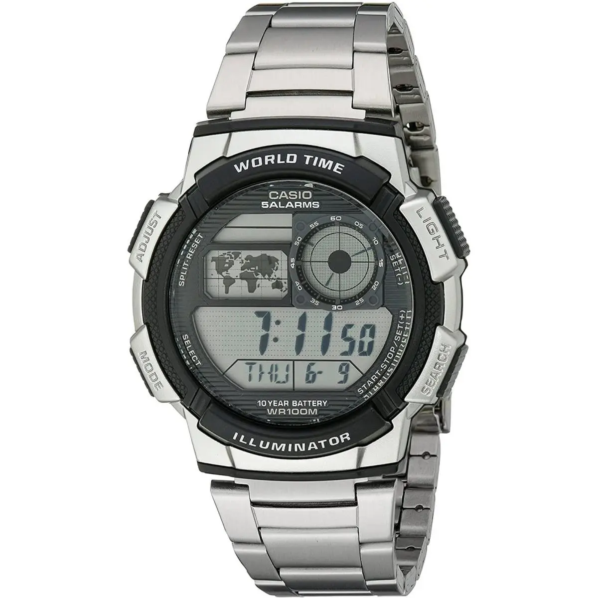 Casio AE1000WD-1A Men`s Digital Sport Watch