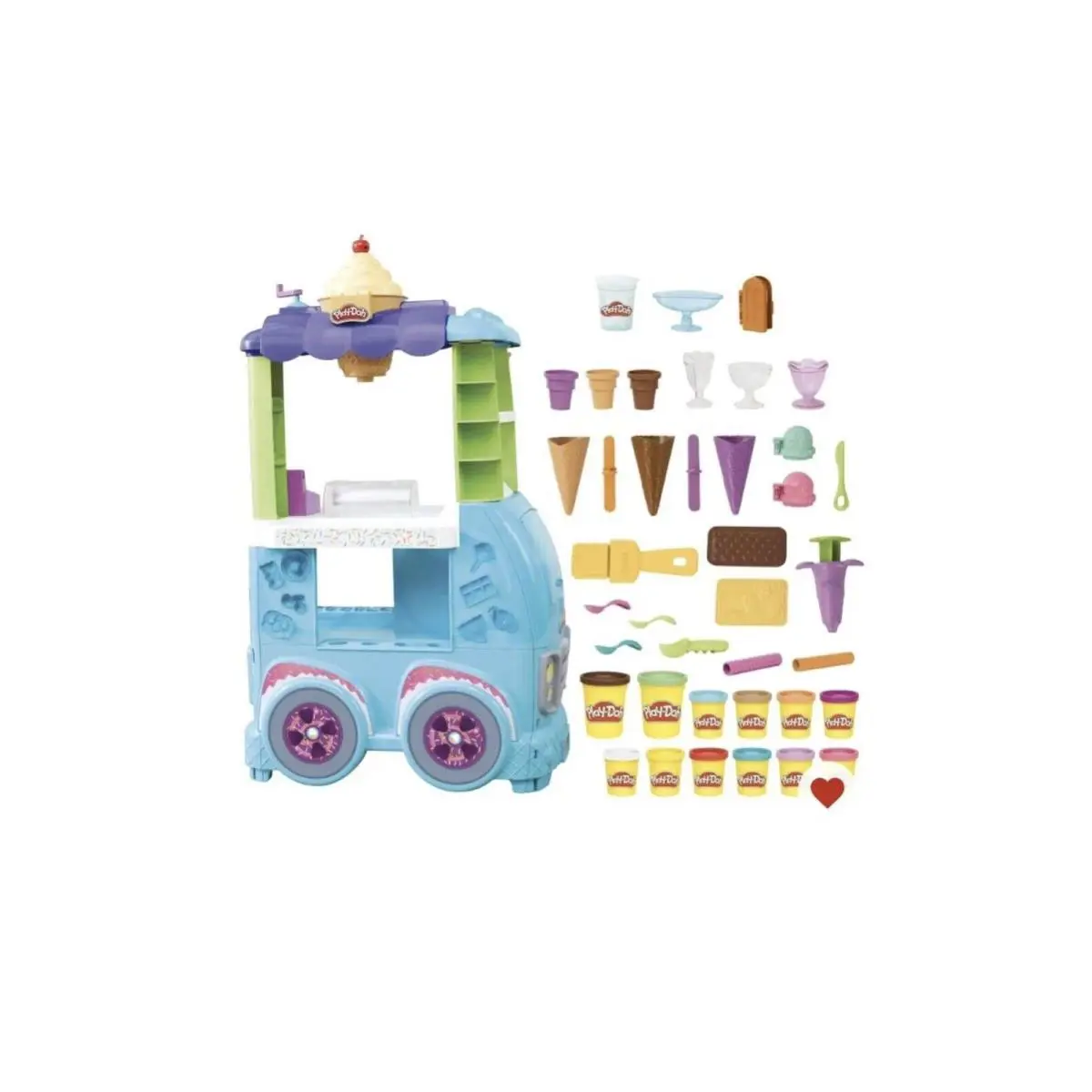 Play-doh Kitchen Creation Super Ultimate Ice Cream Truck Playset