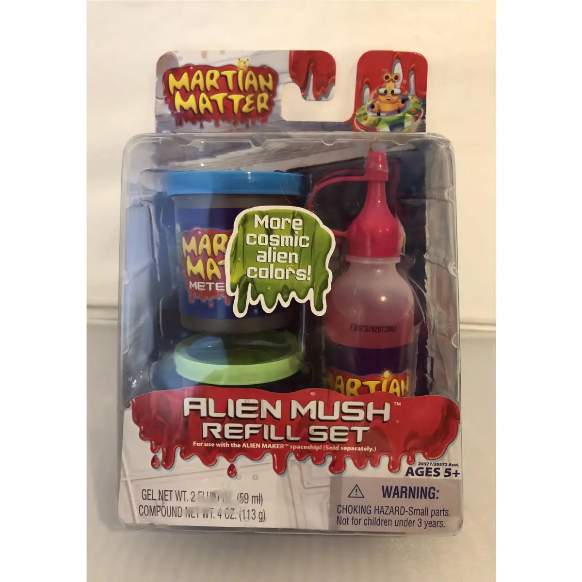 Martian Matters Alien Mush Refill Set Made by Hasbro