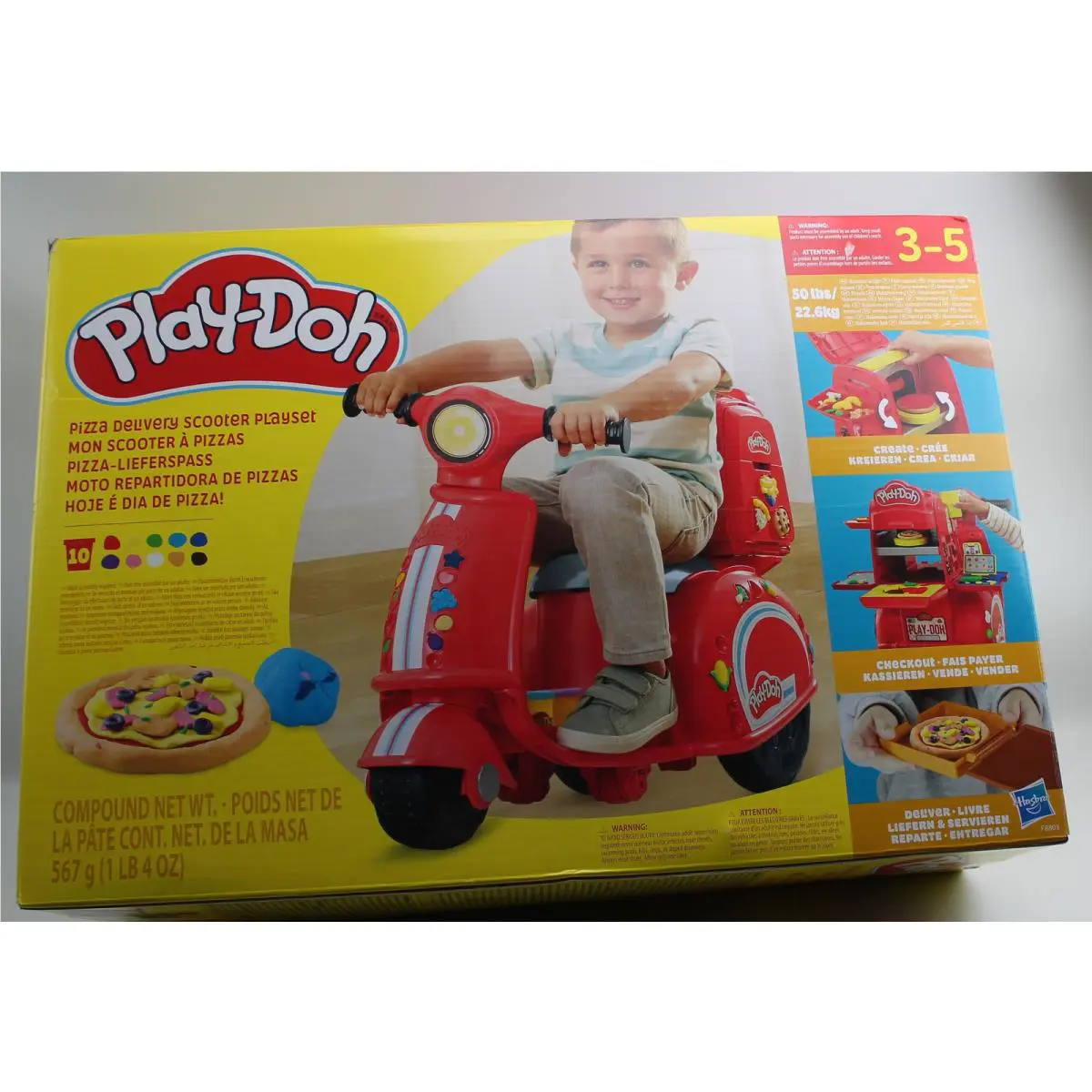 Play-doh Pizza Delivery Scooter Playset