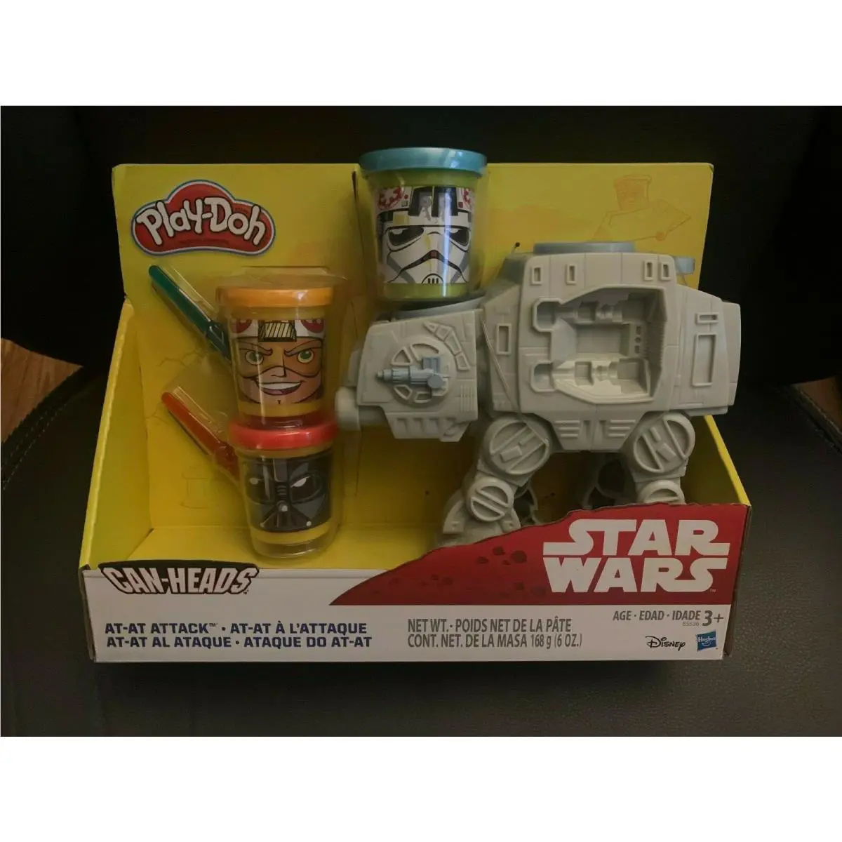 Disney Star Wars Can-heads Play-doh At At Attack Set