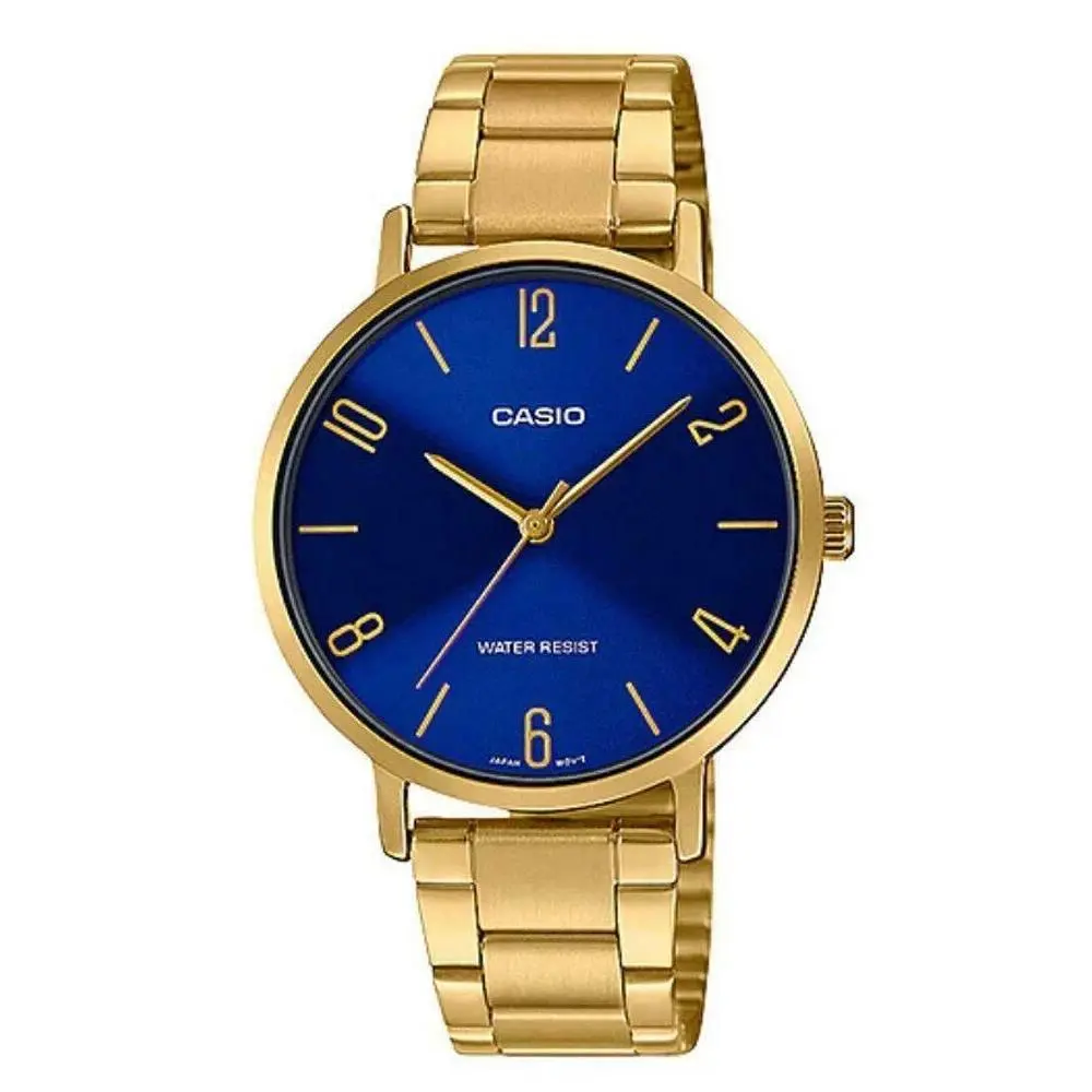 Casio LTP-VT01G-2B Gold-tone Stainless Steel Bracelet Analog Ladies` Dress Watch