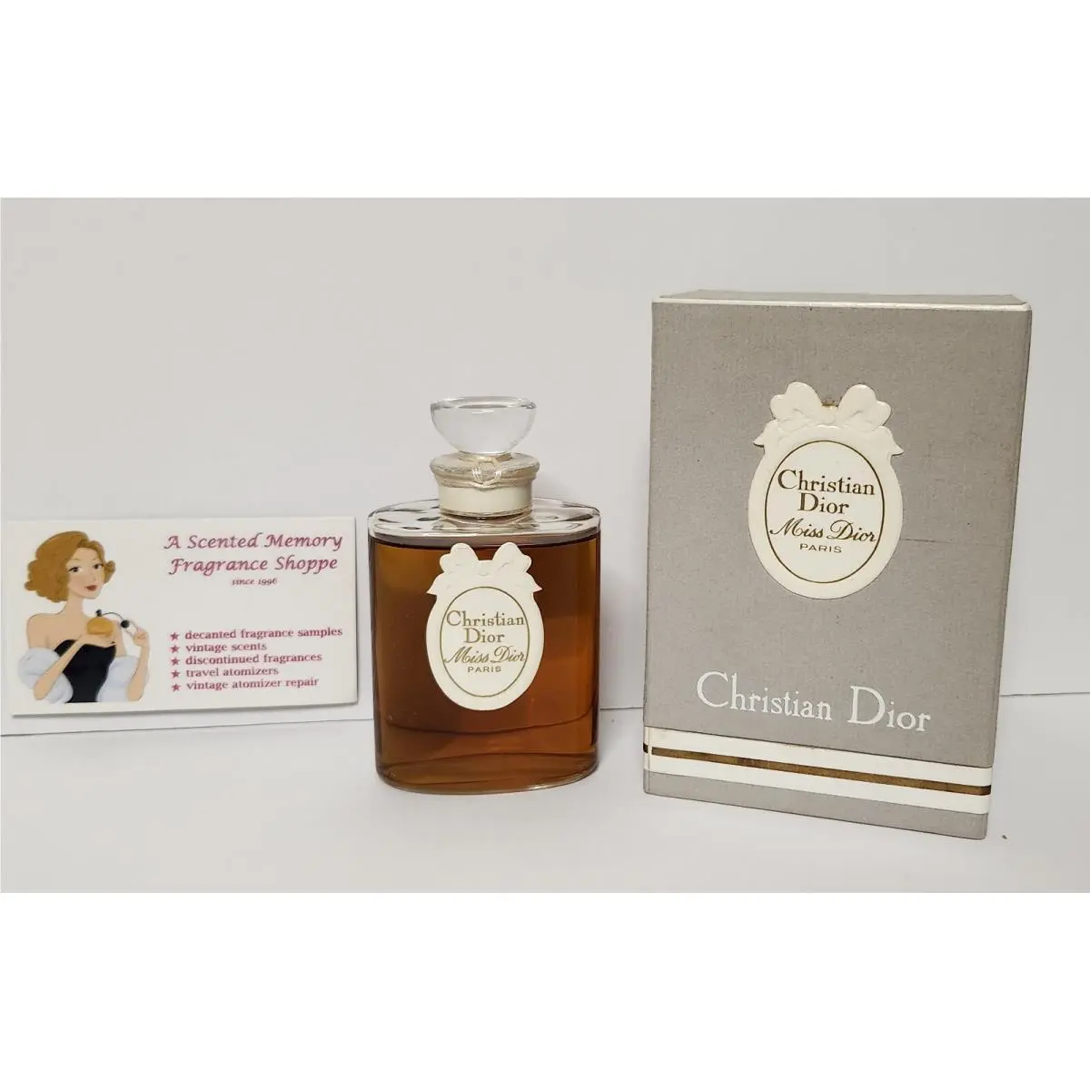 Vintage Miss Dior Pure Parfum Christian Dior 2 fl oz 1960`s