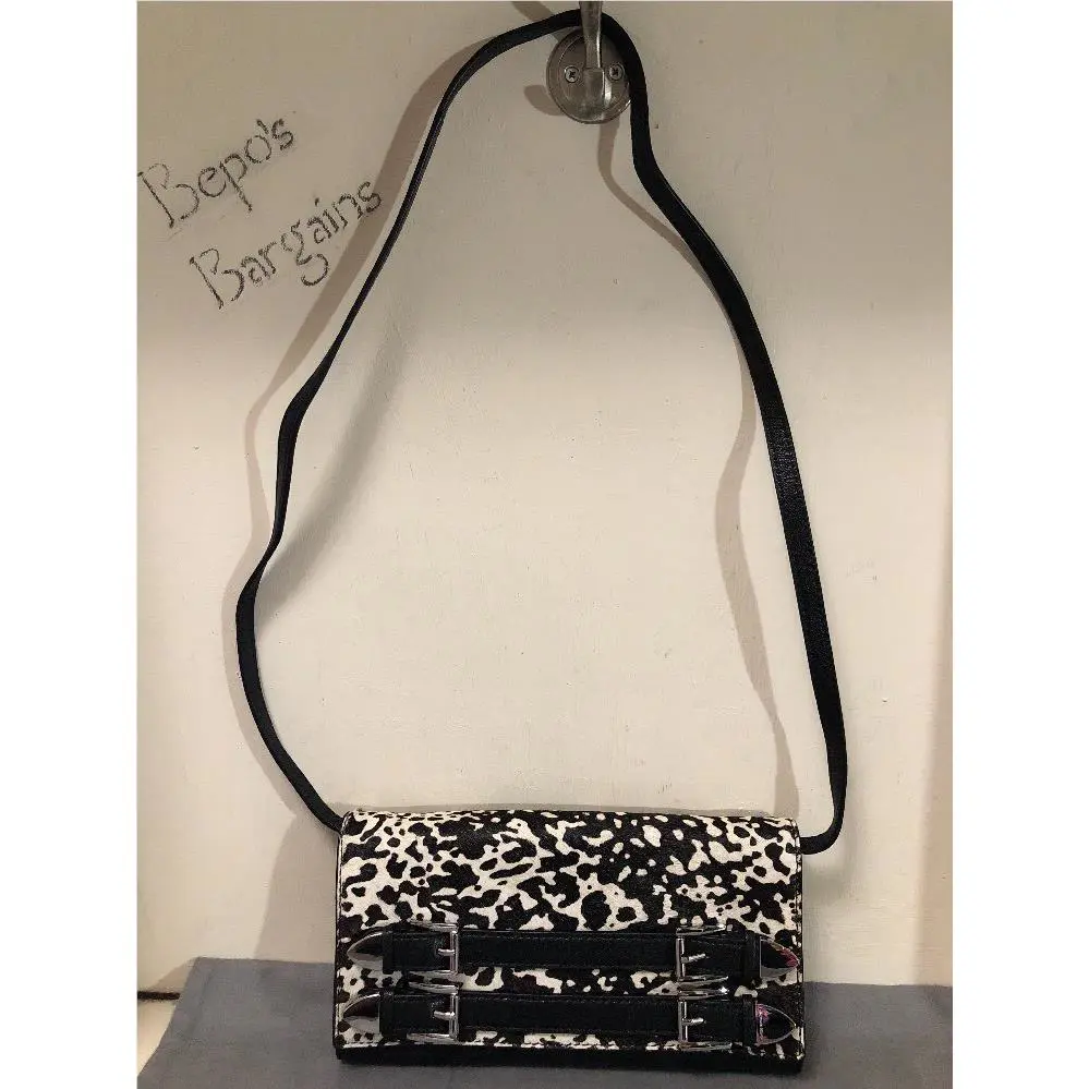 Michael Kors Haircalf Leather Robin Convertible Clutch 30T4SRBC1H