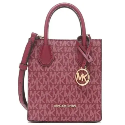 Mercer XS NS Shopper Crossbody Purple Bag 35T1GM9C0I Purse by Michael Kors