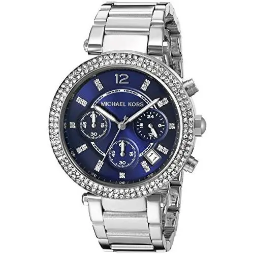 Michael Kors Women`s Parker Silver-tone Watch MK6117