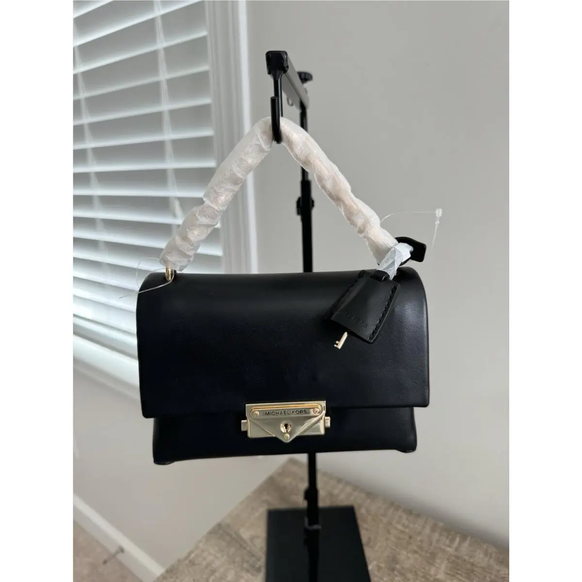 Michael Kors Cece XS Chain Crossbody Bag 32s9l0ec0l - Black