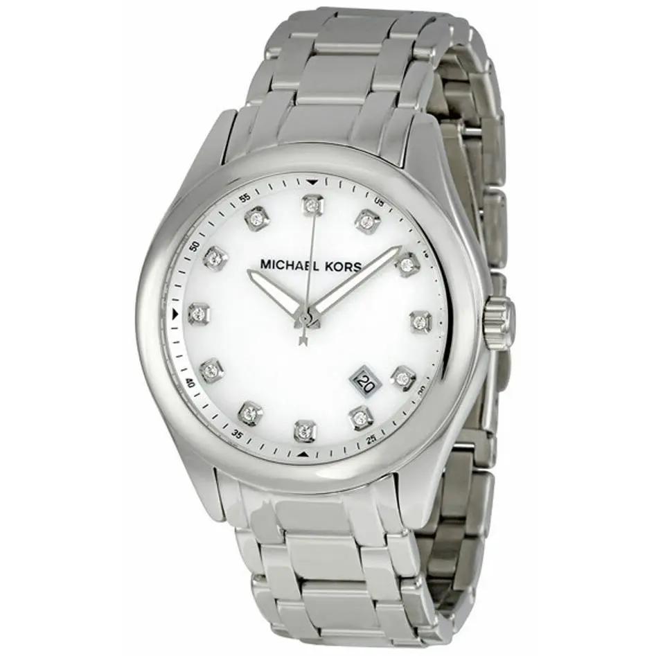 Ladies Michael Kors Mother of Pearl Dial Stainless Steel Watch MK5325