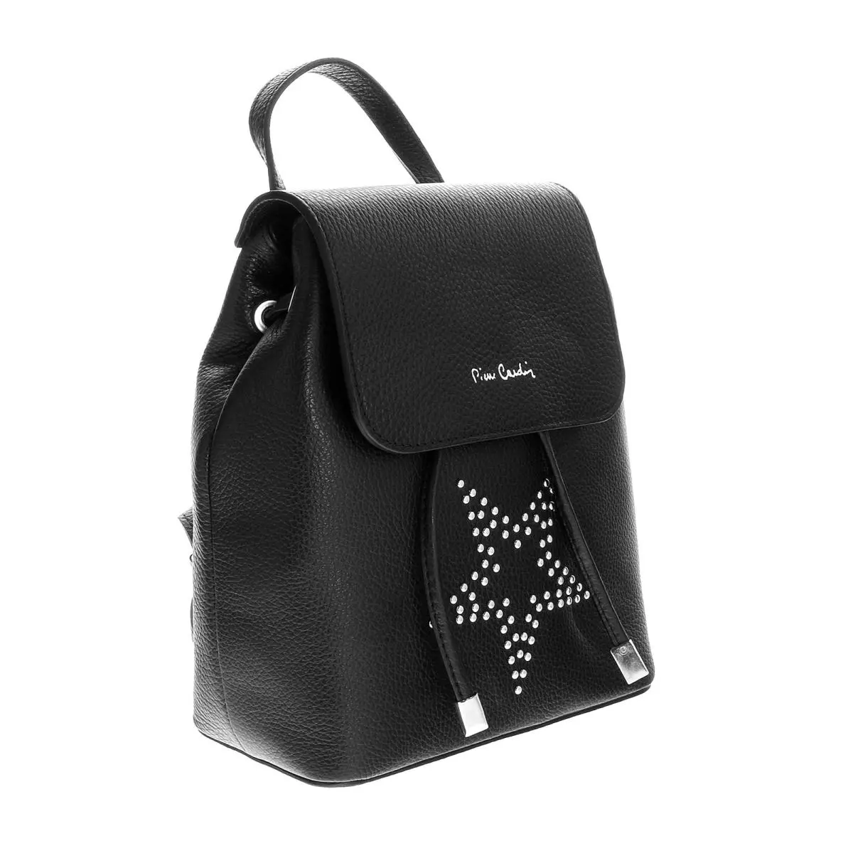 1744 Nero Black Backpack Handbags by Pierre Cardin