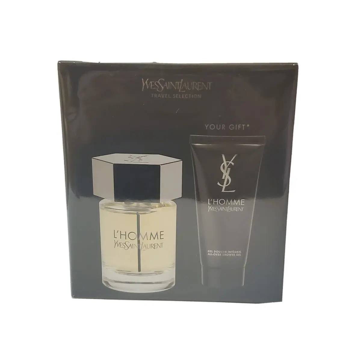 Ysl Lhomme by Yves Saint Laurent 2 Piece Gift Set - 3.3 OZ Eau DE Toilette