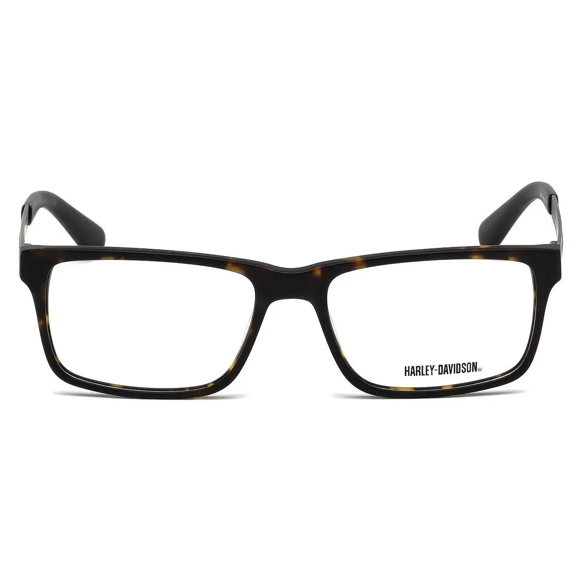 Harley Davidson HD0752 Eyeglasses Dark Havana Geometric 55mm
