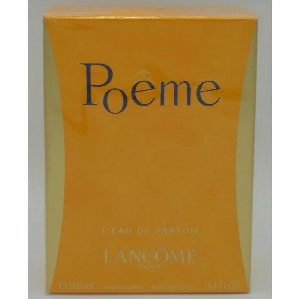 Poeme by Lancome .14 1 1.7 3.4 oz / 4 30 50 100 ml Women Eau de Parfum Rare Box 3.4 fl oz by Lancôme