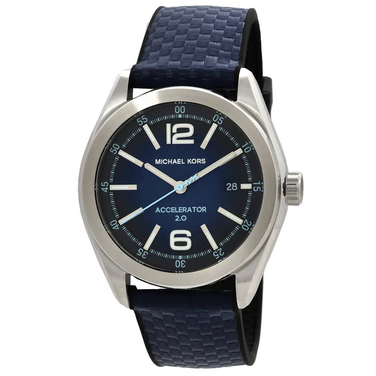 Michael Kors Accelerator 2.0 Quartz Blue Dial Men`s Watch MK9174