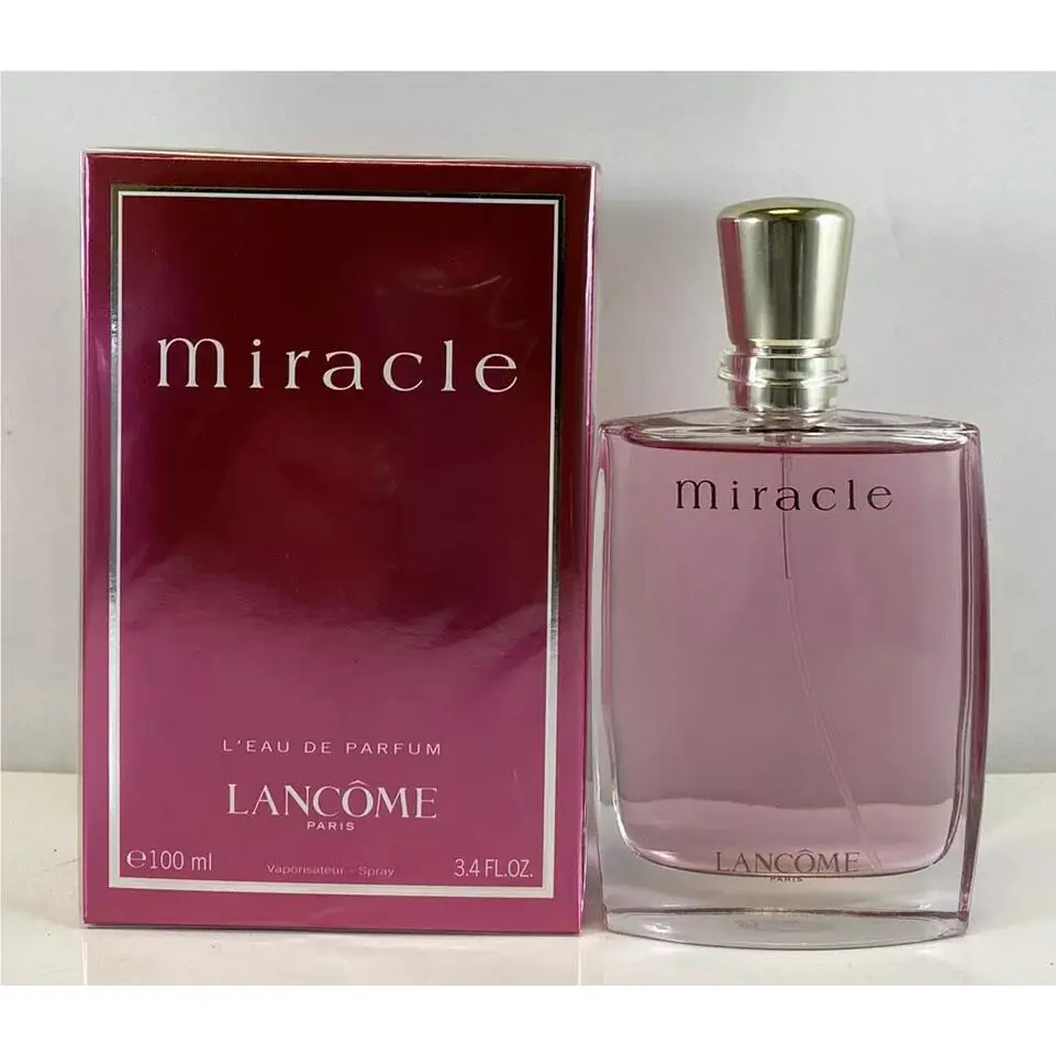Lancôme Miracle 100ml 3.4 Oz Eau de Parfum Spray Box Women
