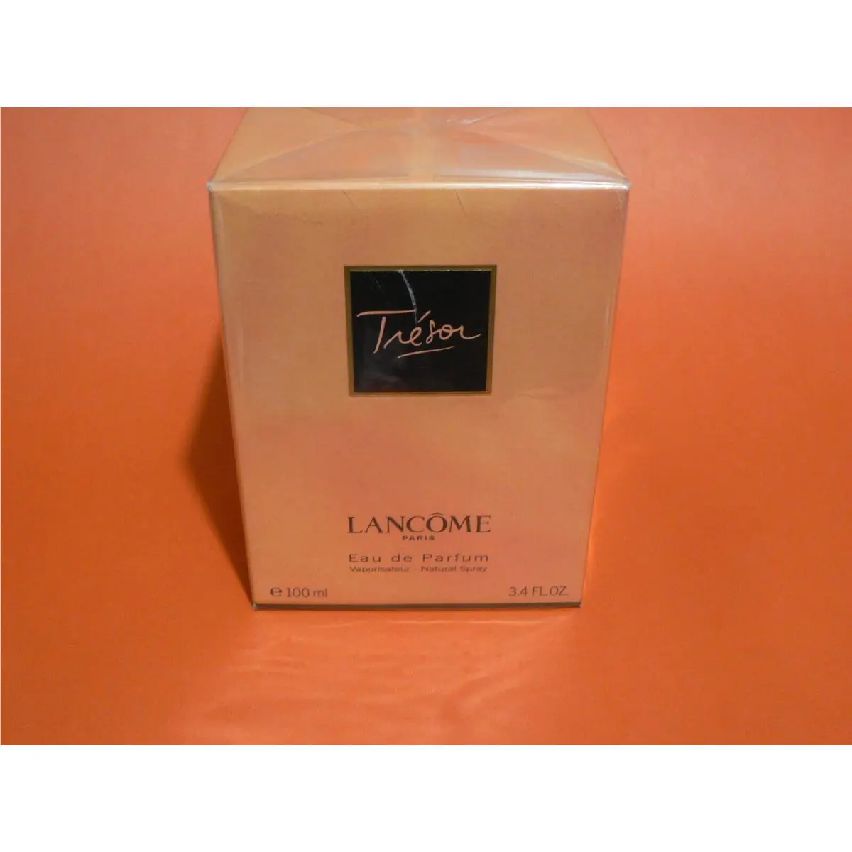 Vintage Lancome Tresor 3.4oz 100ml Eau DE Parfum Spray Box Old Stock