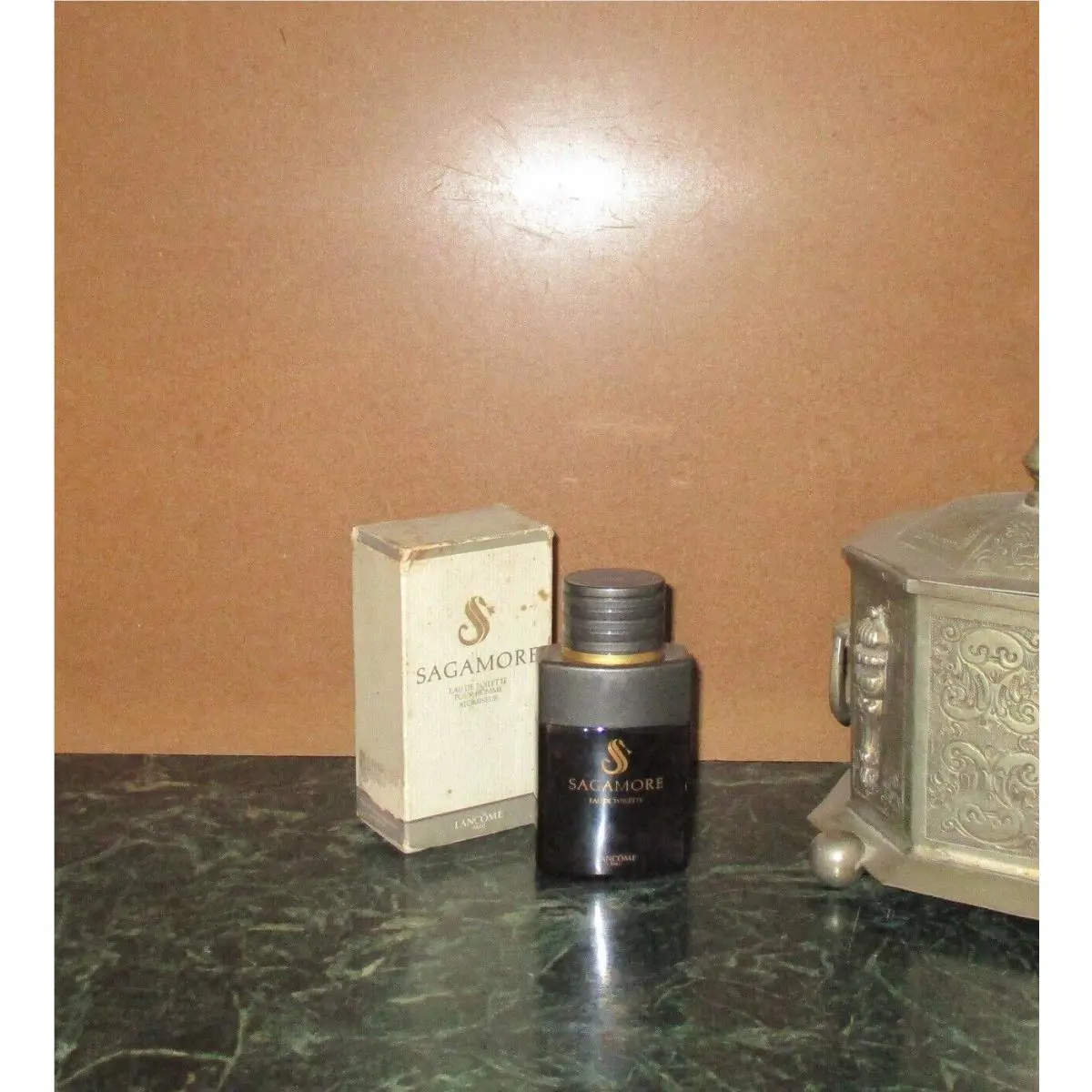 Vintage Lancome Sagamore Edt Spray Men 50 ml 1.7 oz Ultra Rare