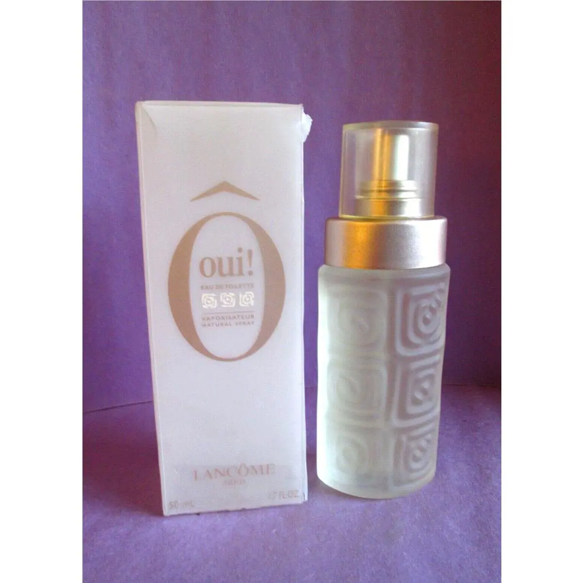 O Oui by Lancome 1998 Vintage Eau de Toilette Spray 50 ml 1.7 oz Broken Box