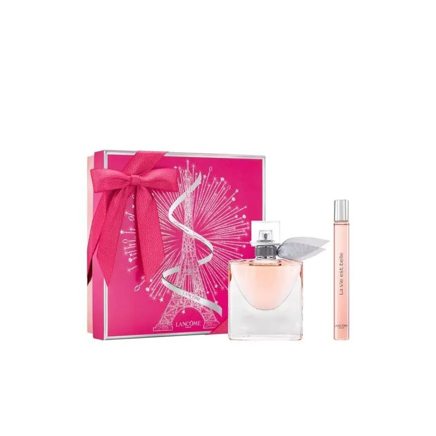 Lancome LA Vie Est Belle 2 PC Gift Set For Women - 1.7 OZ L`edp + 0.34 OZ L`edp