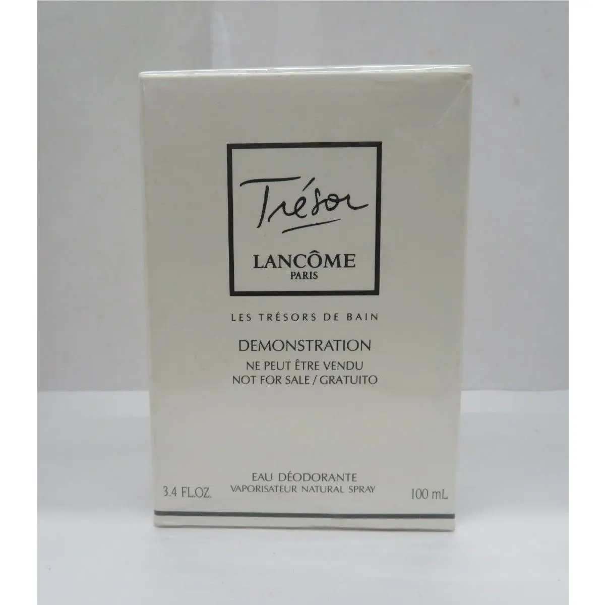 Tresor By Lancome Les Tresors De Bain Eau Deodorante 3.4 oz/100 ml Spray TT